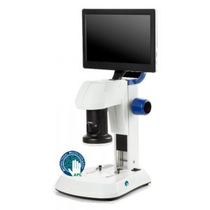 Microscopio digitale monozoom con fotocamera integrata da 2 MP