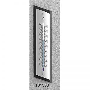 Termometro da interno ed esterno in alluminio
