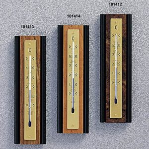Termometro da interno in legno